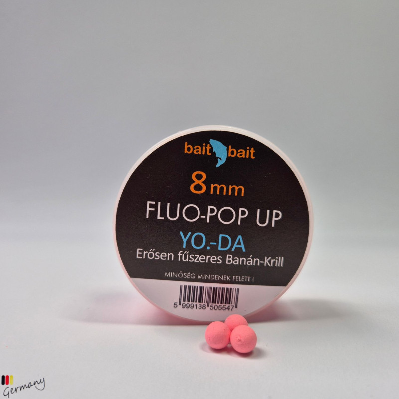 Mini Pop Up Bojlik (8mm): Yoda  -  20g