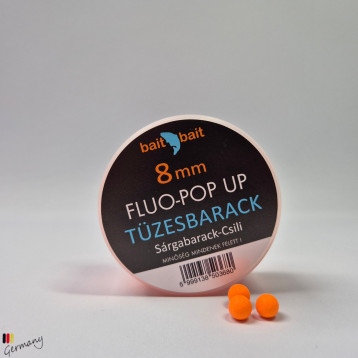 Mini Pop Up Bojlik (8mm): Tüzes Barack -  20g