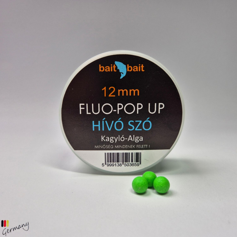 Fluo Pop Up Boilie (12mm): Hívó Szó -  30g