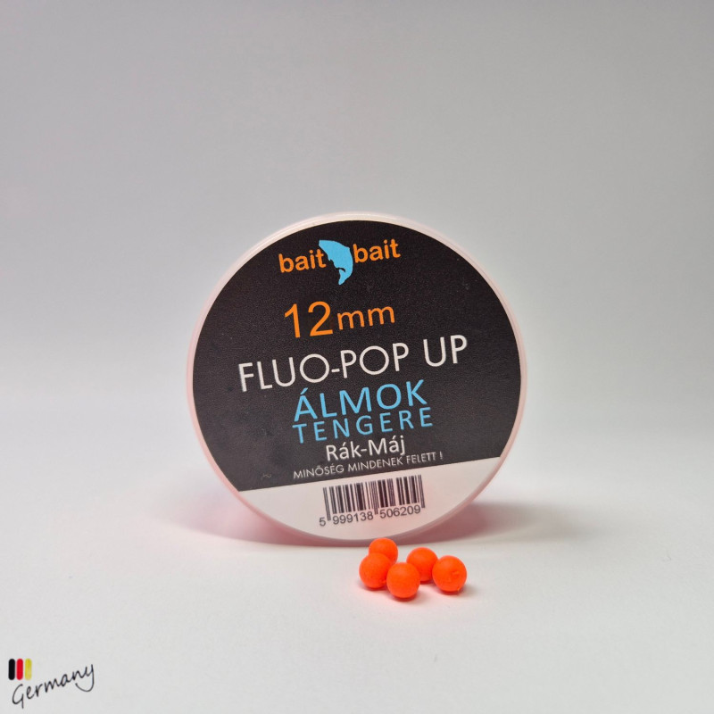 Fluo Pop Up Boilie (12mm): Álmok Tengere -  30g