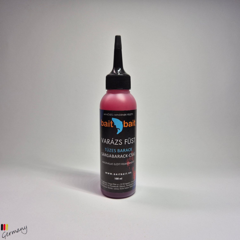 Fluo Liquid - Magischer Rauch (Fluo-Rot): Tüzes Barack -  100ml