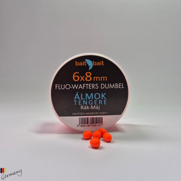 Fluo Method Dumbel - Wafter (6x8mm): Álmok Tengere -  20g