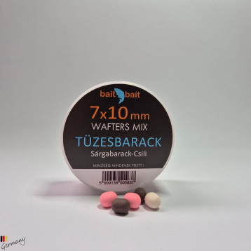 Fluo Method Dumbel - Wafter (7x10mm. 3 Farbe): Tüzes Barack -  20g