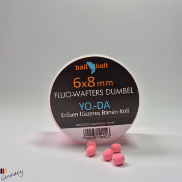 Fluo Method Dumbel - Wafter (6x8mm): Yoda  -  20g