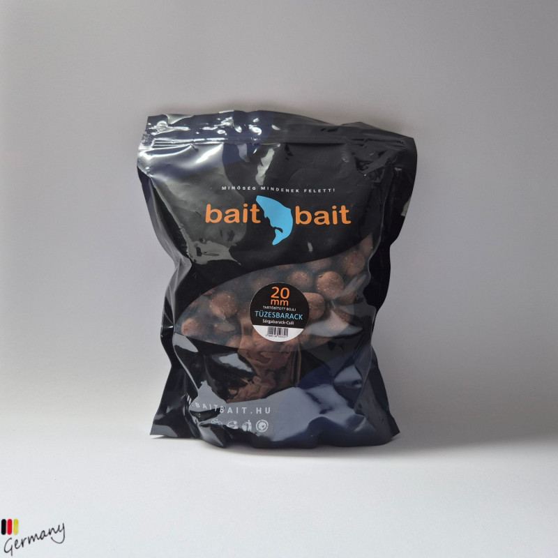 Konservierte Boilies: Tüzes Barack - 20mm 1.0kg