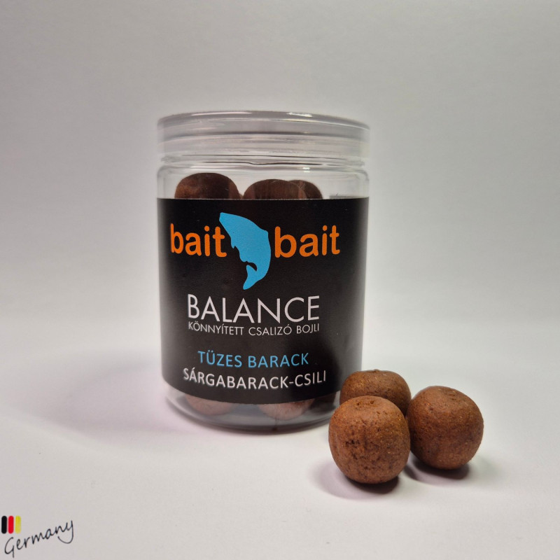 Hot Peach - 150g Balance Boilie  (16mm)