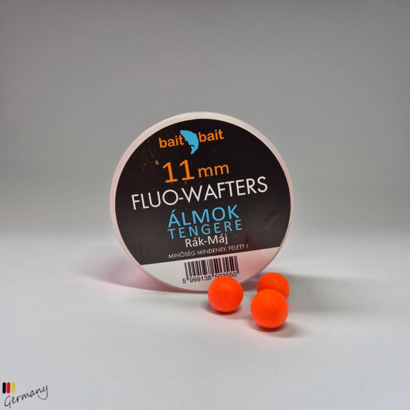 Fluo Wafters Boilie (11mm): Álmok Tengere -  20g