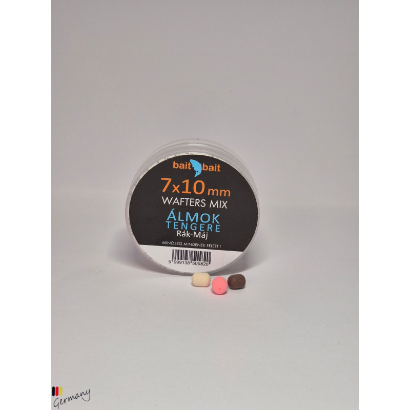 Fluo Method Dumbel - Wafter (7x10mm. 3 szín): Álmok Tengere -  20g