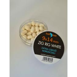 Zig-Rig Köder – Extra schwimmender Hakenköder 9x14 mm - White