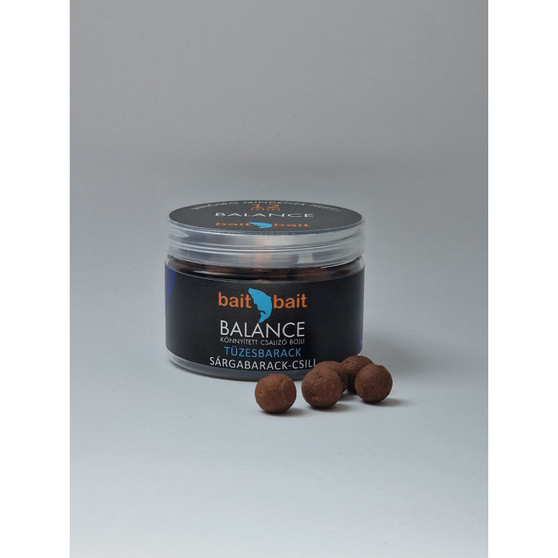 Hot Peach – 75g  Balance Boilie (12 mm)