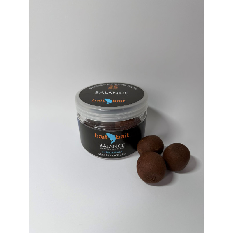 Hot Peach - 250g Balance Boilie (35 mm)